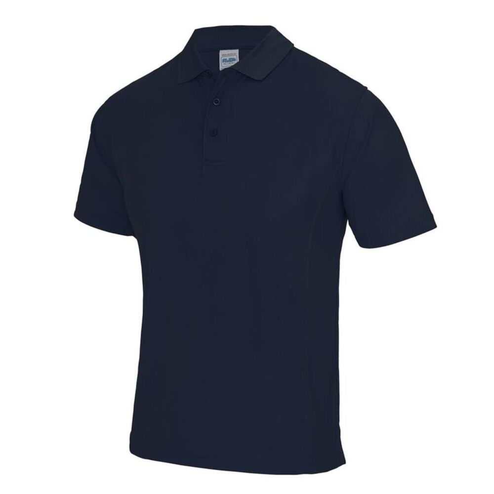 AWDis Cool Mens SuperCool Sports Performance Polo Shirt /T-Shirt / French Navy